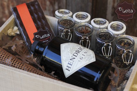 Caja con Hendricks Gin